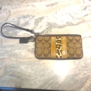 Coach wristlet